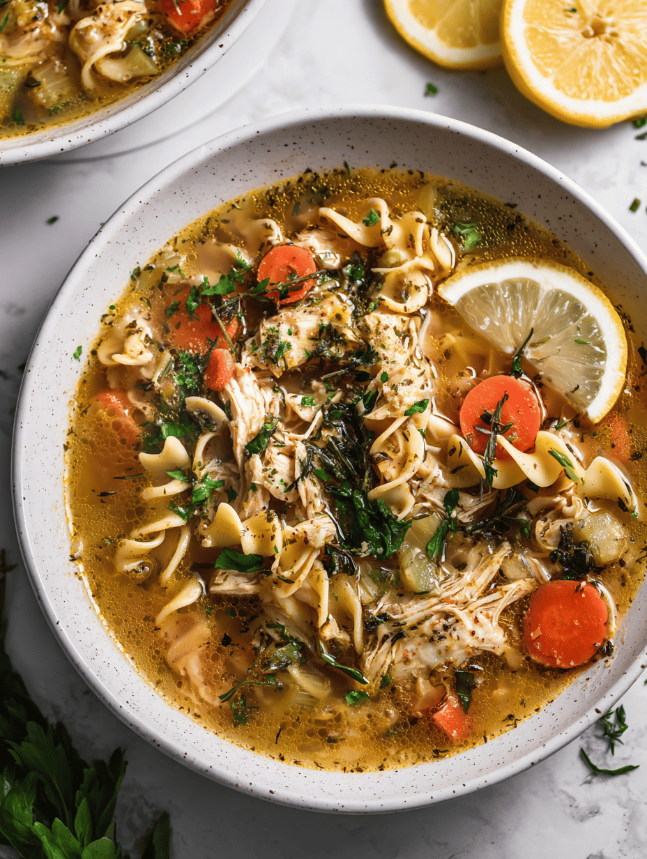 chicken noodle soup recipe