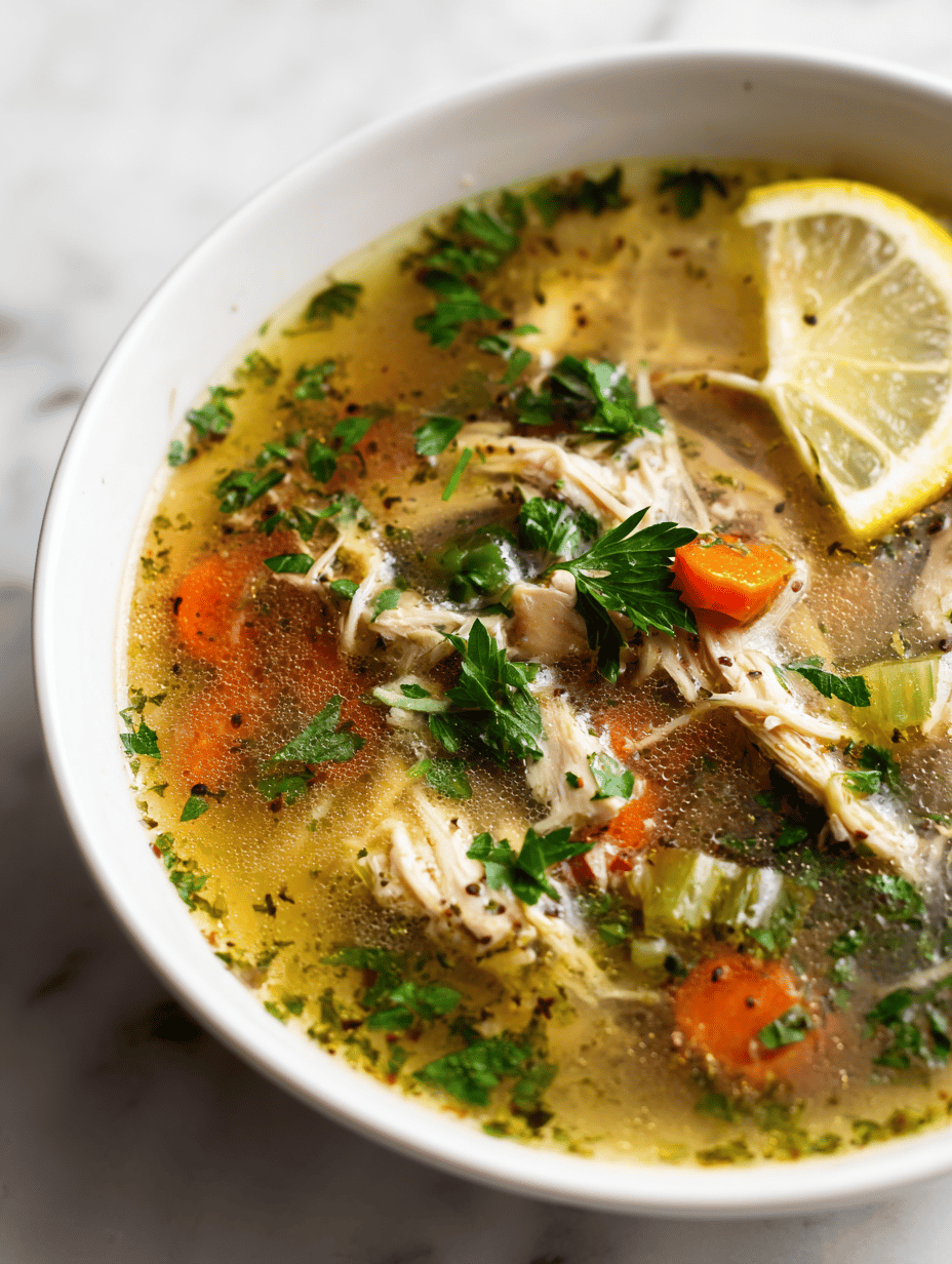 quick chicken soup recipe